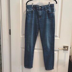 AG Adriano Goldschmied Blue Boyfriend Jeans